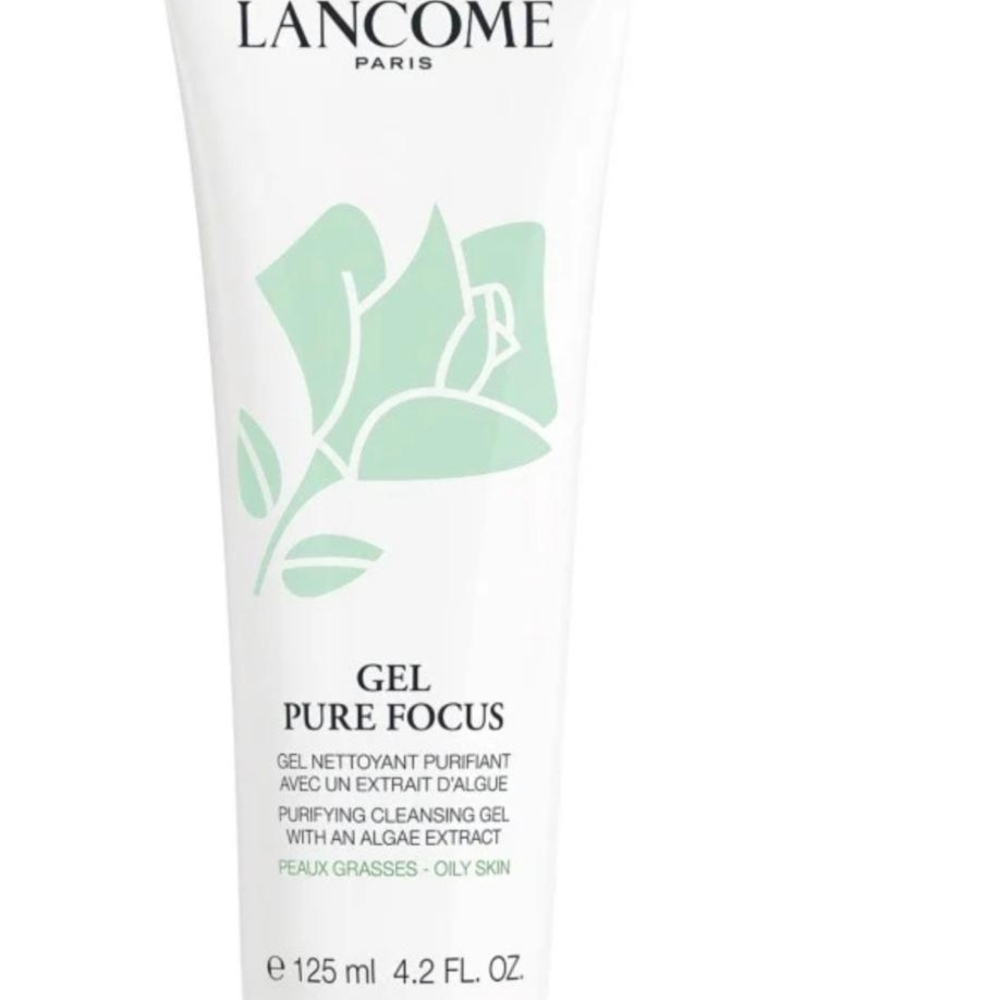 Lancome Gel Pure Focus Cleanser - White with Mint Green